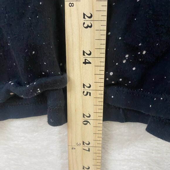 Nike The Nike Tee Paint Splatter Center Swoosh T-Shirt Black White Size Large - Picture 6 of 7